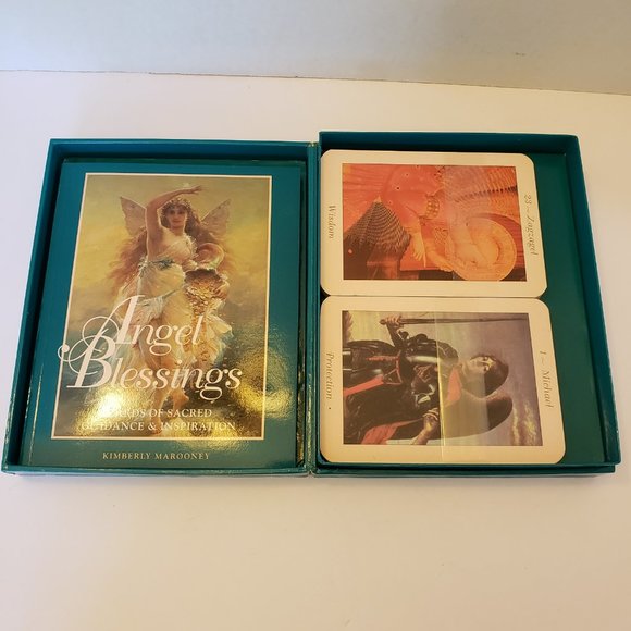 Angel Blessings Cards of Sacred Guidance & Inspiration NIB - Picture 6 of 6